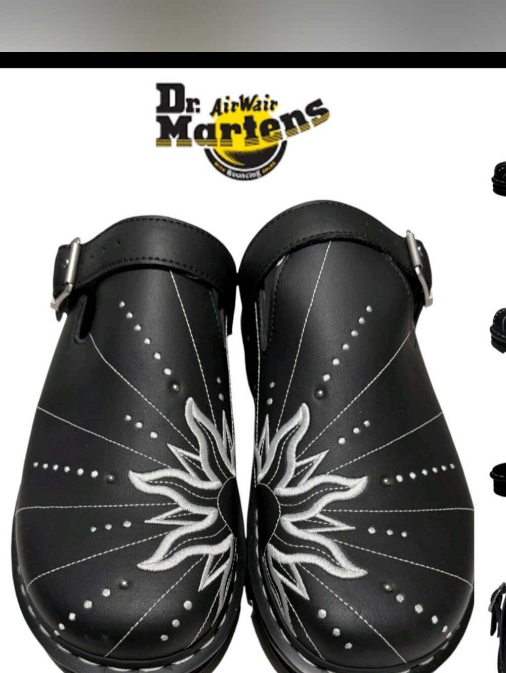 Dr. Martens ZEBZAG SOLAR FLARE Mules. Size 8